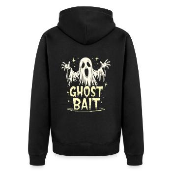 Appât fantôme Halloween Geist Gespenst Geister - Veste à capuche bio Premium Unisexe - noir - Dos - Nico (187cm)