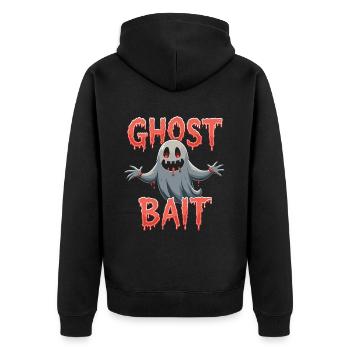 Appât fantôme Halloween Geist Gespenst Geister - Veste à capuche bio Premium Unisexe - noir - Dos - Nico (187cm)