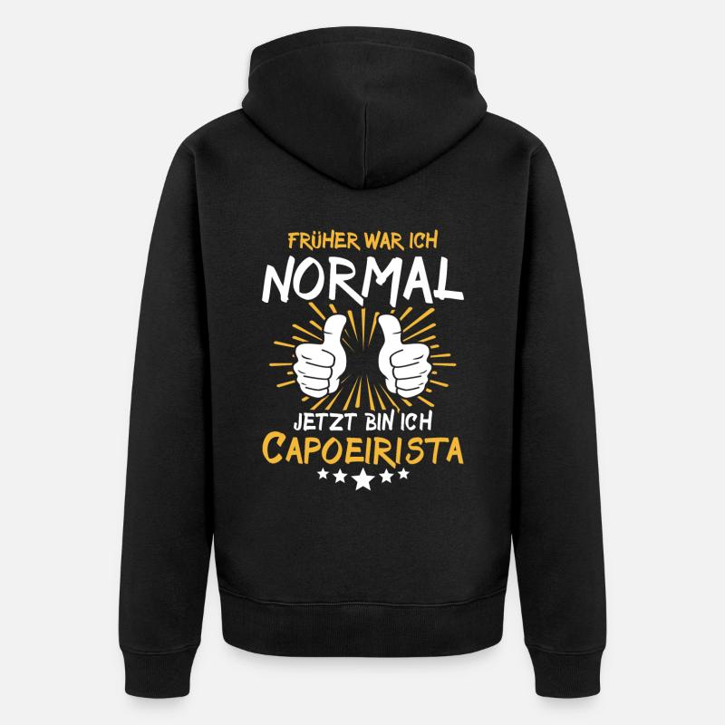 capCapoeirista Dicton - Veste à capuche bio Premium Unisexe - noir