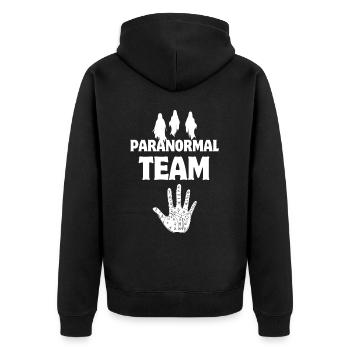 Équipe paranormale Ghost Hunter Witches Investigation - Veste à capuche bio Premium Unisexe - noir - Dos - Nico (187cm)