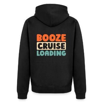 Croisière - Veste à capuche bio Premium Unisexe - noir - Dos - Nico (187cm)