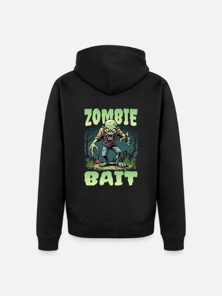 Conception de zombie d’Halloween - Veste à capuche bio Premium Unisexe - noir
