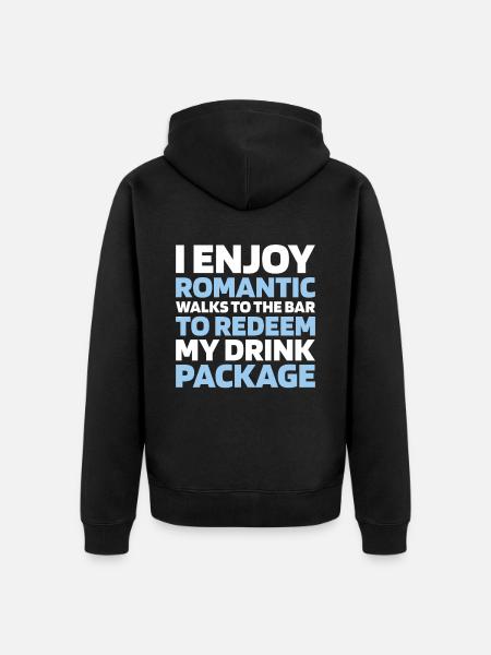 Cruise - Unisex Premium Organic Zip Hoodie - black