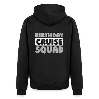Croisière - Veste à capuche bio Premium Unisexe - noir - Dos - Nico (187cm)