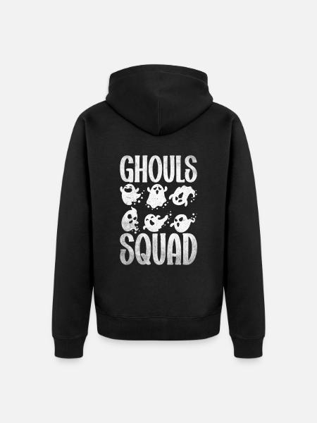 Halloween Costume - Unisex Premium Organic Zip Hoodie - black