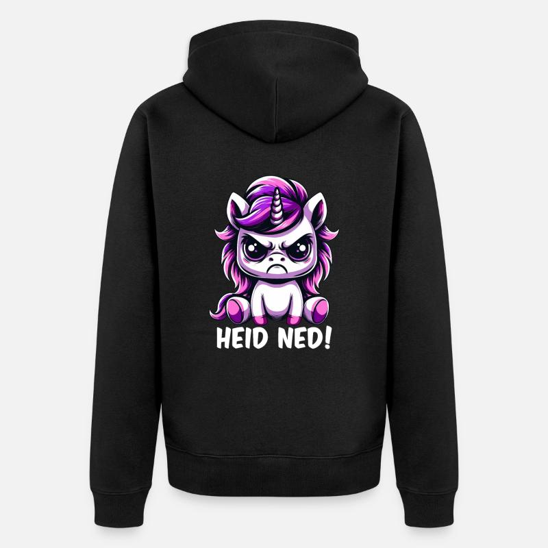 Heid Ned - Veste à capuche bio Premium Unisexe - noir