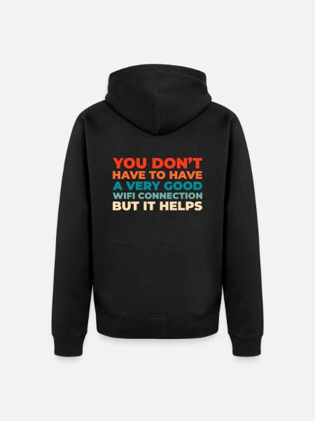 Sim Racing - Unisex Premium Organic Zip Hoodie - black