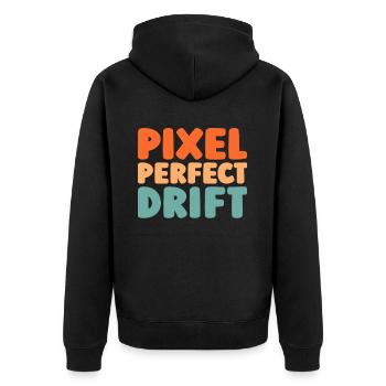 Sim Racing - Veste à capuche bio Premium Unisexe - noir - Dos - Nico (187cm)