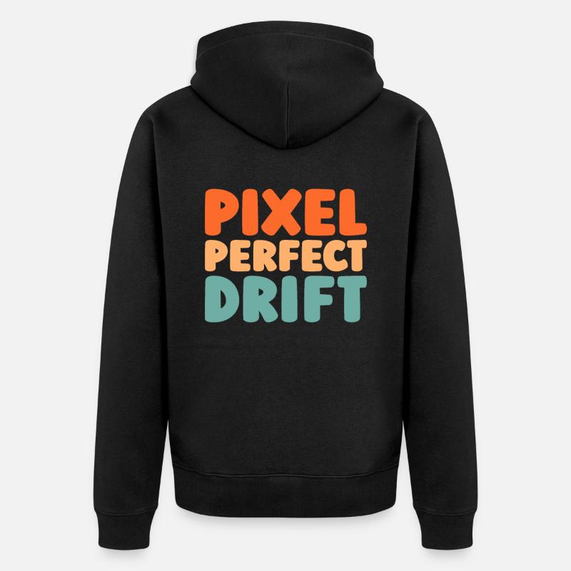 Sim Racing - Unisex Premium Bio Zip Hoodie - Schwarz