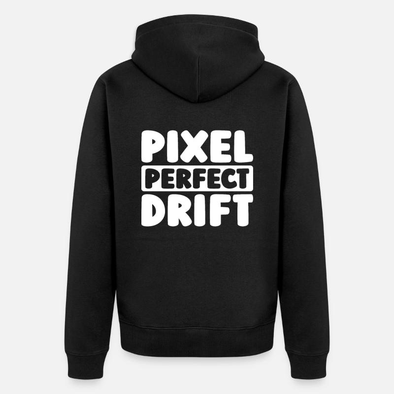 Sim Racing - Unisex Premium Bio Zip Hoodie - Schwarz