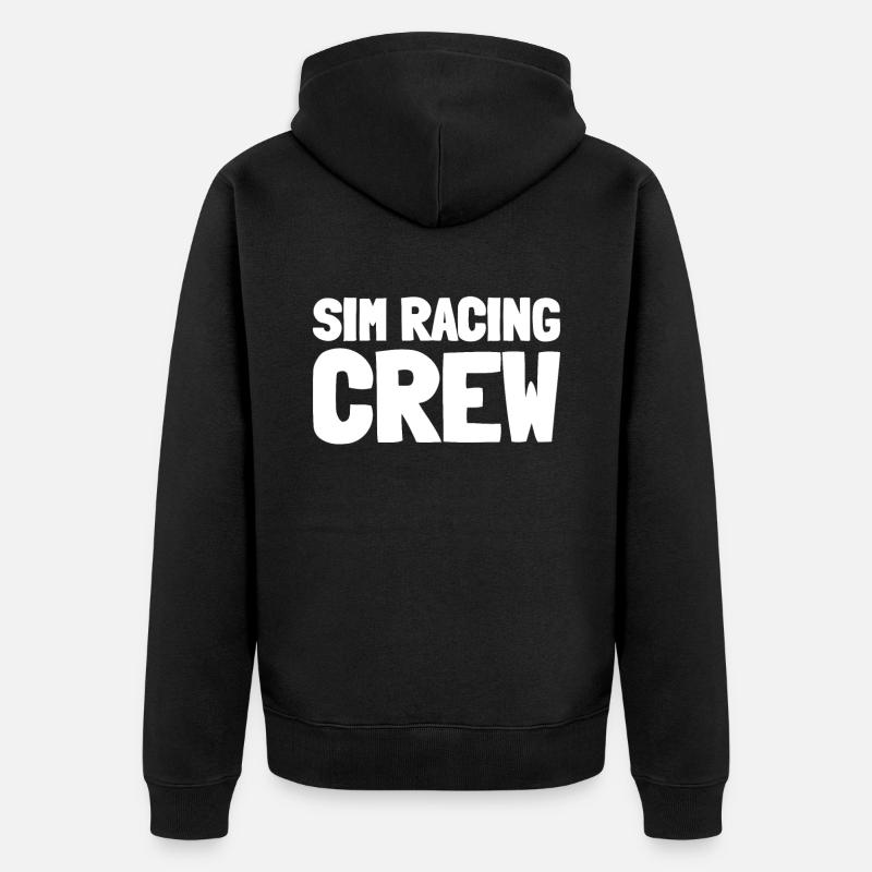 Sim Racing - Veste à capuche bio Premium Unisexe - noir