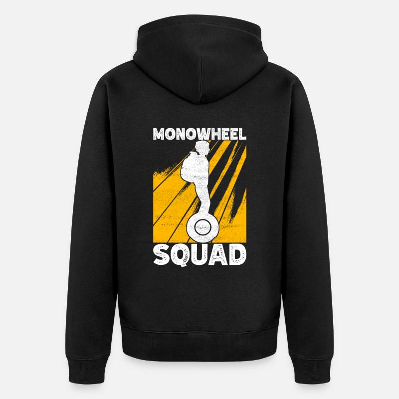 EUC Monoroue - Veste à capuche bio Premium Unisexe - noir