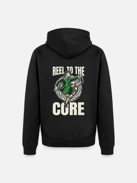 Irish Dance Irischer Tanz - Unisex Premium Organic Zip Hoodie - black