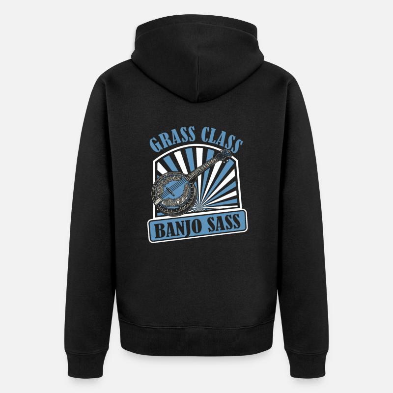 Banjo - Veste à capuche bio Premium Unisexe - noir