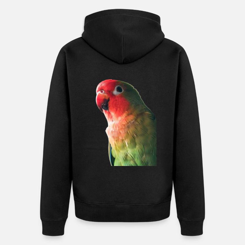 Inséparable - Veste à capuche bio Premium Unisexe - noir