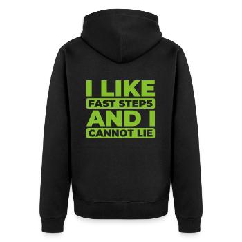 Danse Irlandaise Irischer Tanz - Veste à capuche bio Premium Unisexe - noir - Dos - Nico (187cm)