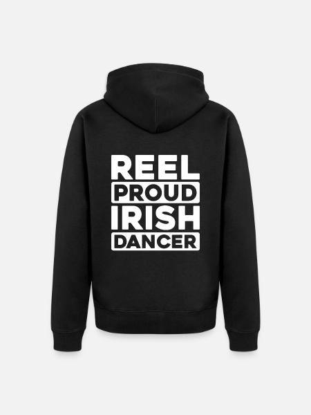 Irish Dance Irischer Tanz - Unisex Premium Organic Zip Hoodie - black