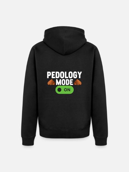 Bodenwissenschaftler Soil Science - Unisex Premium Organic Zip Hoodie - black