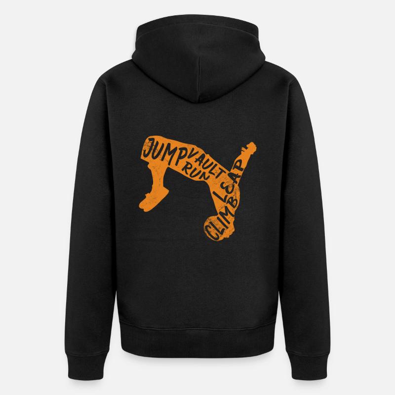 Backflip - Veste à capuche bio Premium Unisexe - noir