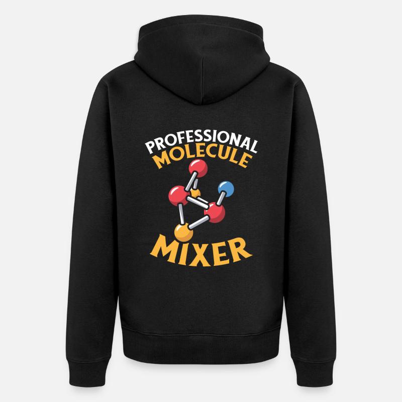 Biochemiker - Unisex Premium Bio Zip Hoodie - Schwarz