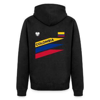 Colombie Colombie Medellín Vacances Bogota Cali - Veste à capuche bio Premium Unisexe - noir - Dos - Nico (187cm)