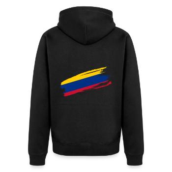 Colombie Colombie Medellín Vacances Bogota Cali - Veste à capuche bio Premium Unisexe - noir - Dos - Nico (187cm)