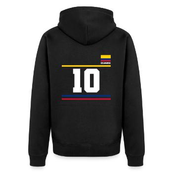 Colombie Colombie Medellín Vacances Bogota Cali - Veste à capuche bio Premium Unisexe - noir - Dos - Nico (187cm)