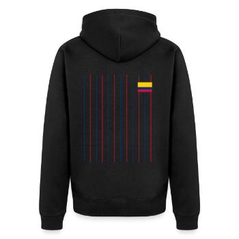 Colombie Colombie Medellín Vacances Bogota Cali - Veste à capuche bio Premium Unisexe - noir - Dos - Nico (187cm)