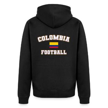 Colombie Colombie Medellín Vacances Bogota Cali - Veste à capuche bio Premium Unisexe - noir - Dos - Nico (187cm)