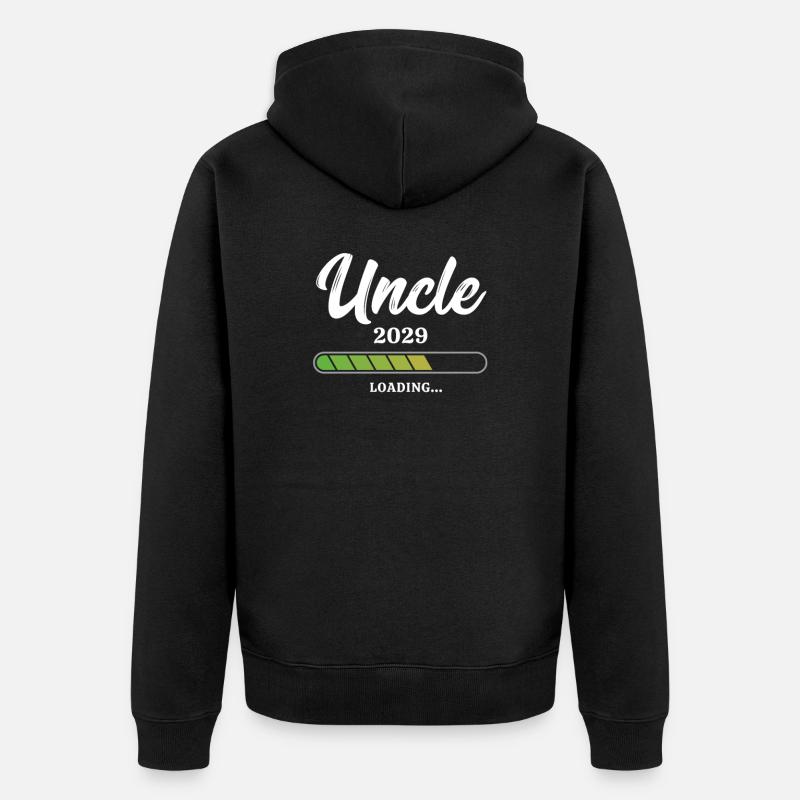 Oncle Chargement 2029 - Veste à capuche bio Premium Unisexe - noir