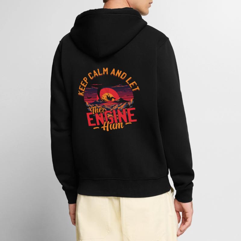 Paramotoring paramotor Unisex Premium Organic Zip Hoodie