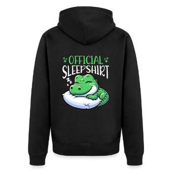 Officiel Sleeping House Alligator Lovers - Veste à capuche bio Premium Unisexe - noir - Dos - Nico (187cm)