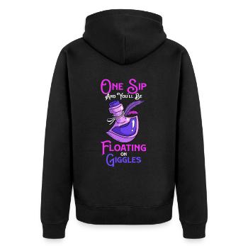 Potion Fantasy Enthousiaste RPG Gamer - Veste à capuche bio Premium Unisexe - noir - Dos - Nico (187cm)