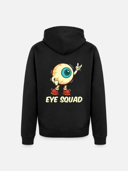 Ophthalmologist Kader - Unisex Premium Organic Zip Hoodie - black