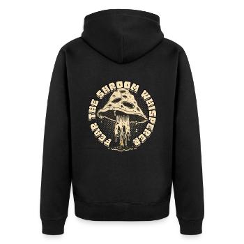 Collectionneur de champignons Cultivateur de champignons Fear the Shroom Whisperer - Veste à capuche bio Premium Unisexe - noir - Dos - Nico (187cm)
