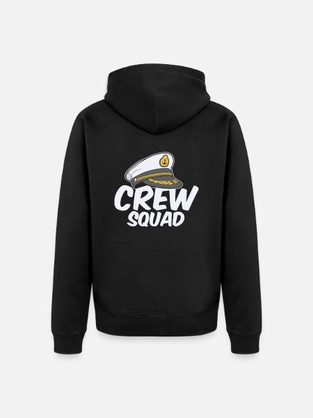 Shipmate Sailor Squad - Unisex Premium Organic Zip Hoodie - black