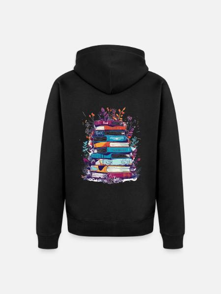 phonemisPhonemic consciousness science - Unisex Premium Organic Zip Hoodie - black