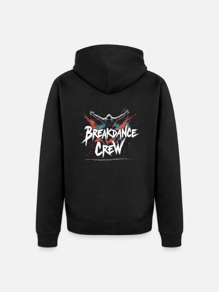 Breakdance Crew Breakdance Breakdancing Breakdance - Veste à capuche bio Premium Unisexe - noir