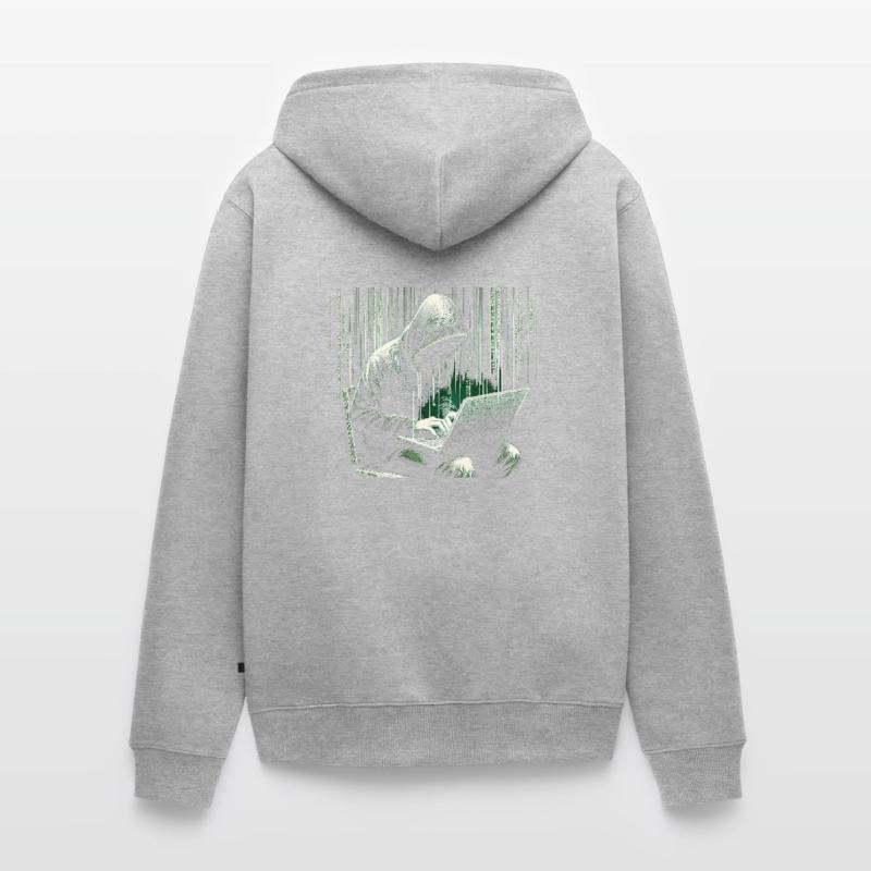 Programmer Programming Computer Science Unisex Premium Organic Zip Hoodie