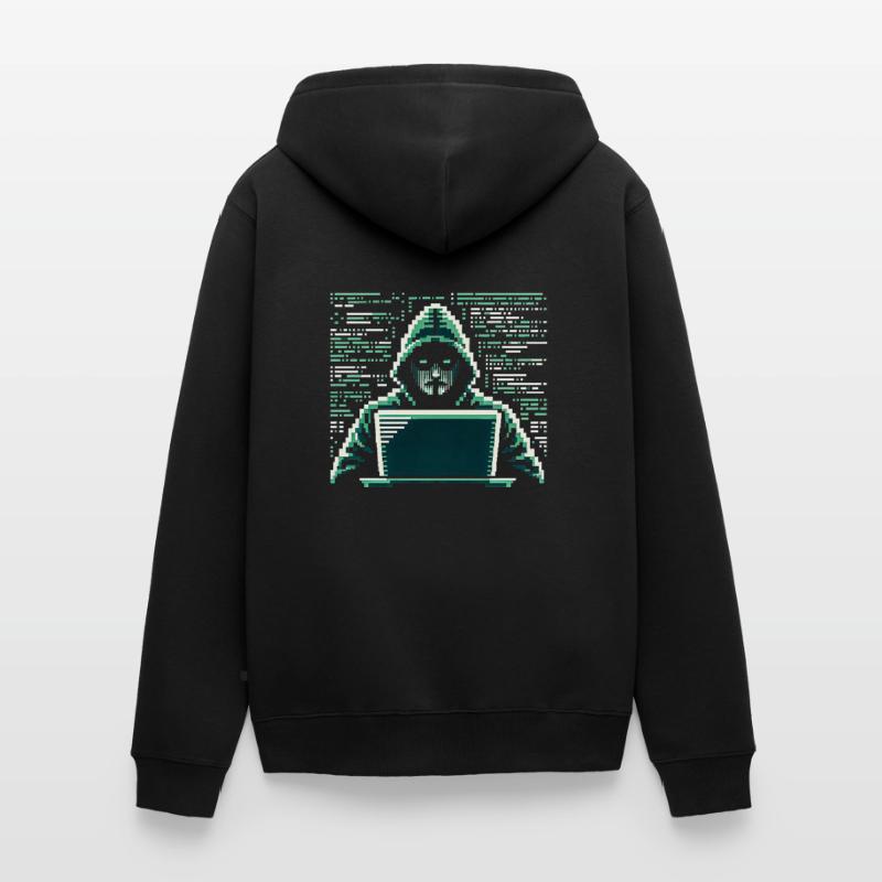 Programmeur Programmation Informatique Veste à capuche bio Premium Unisexe