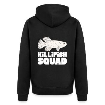 Killifisch Aquarium Amateurs de poissons - Veste à capuche bio Premium Unisexe - noir - Dos - Nico (187cm)