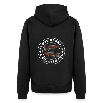 Killifisch Aquarium Amateurs de poissons - Veste à capuche bio Premium Unisexe - noir - Dos - Nico (187cm)