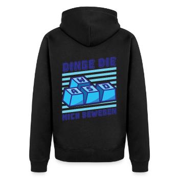 Informatique, PC Accessoires Périphériques de stockage Evolution Ordinateur - Veste à capuche bio Premium Unisexe - noir - Dos - Nico (187cm)