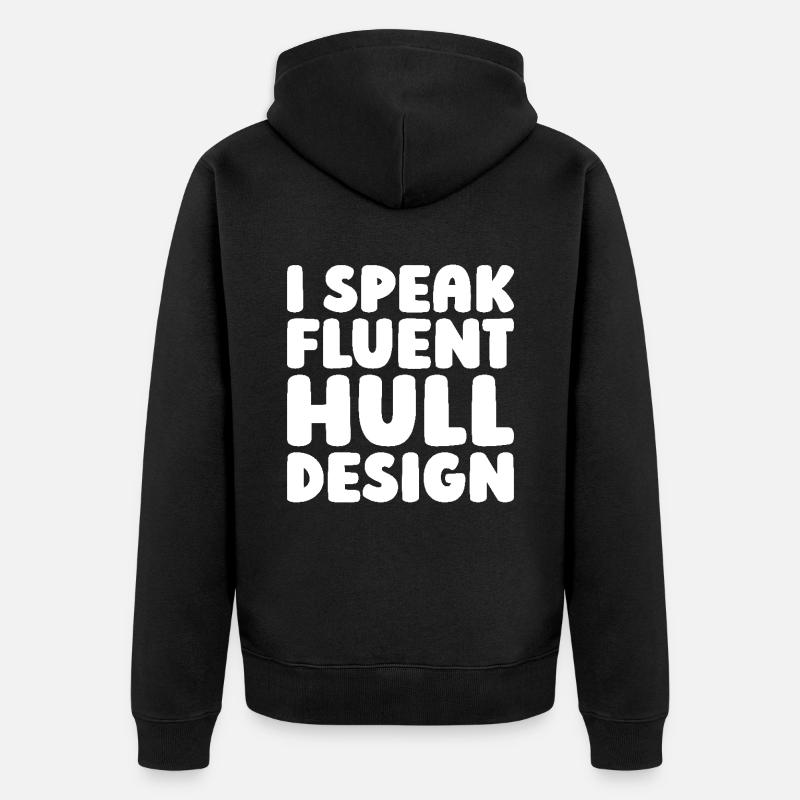 Constructeurs de bateaux - Veste à capuche bio Premium Unisexe - noir