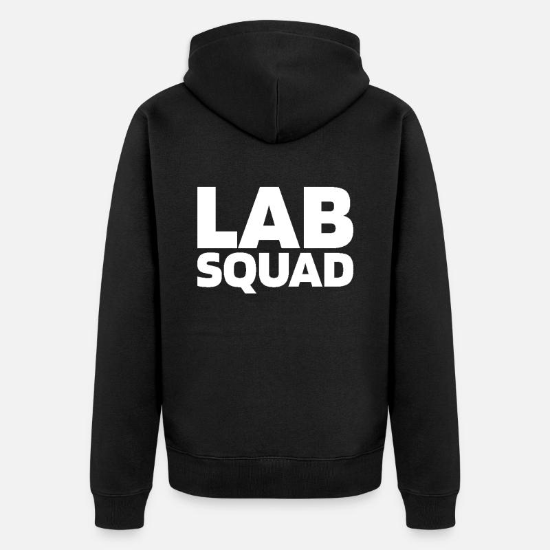 Bootsmann Kader - Unisex Premium Bio Zip Hoodie - Schwarz