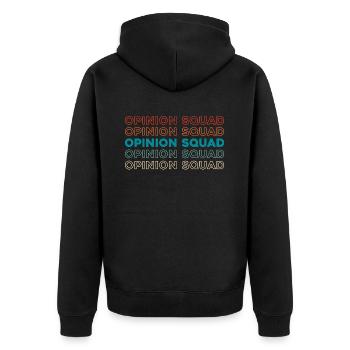 Cadre des travailleurs de la construction - Veste à capuche bio Premium Unisexe - noir - Dos - Nico (187cm)