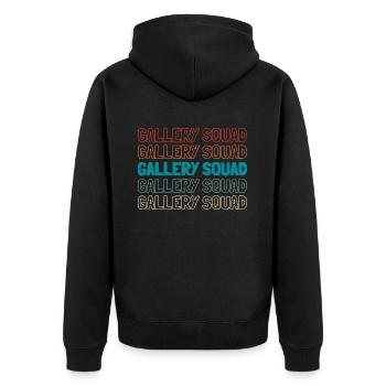 Kindergarten Teacher Childminder Kader - Unisex Premium Organic Zip Hoodie - black - Back - Nico (187cm)