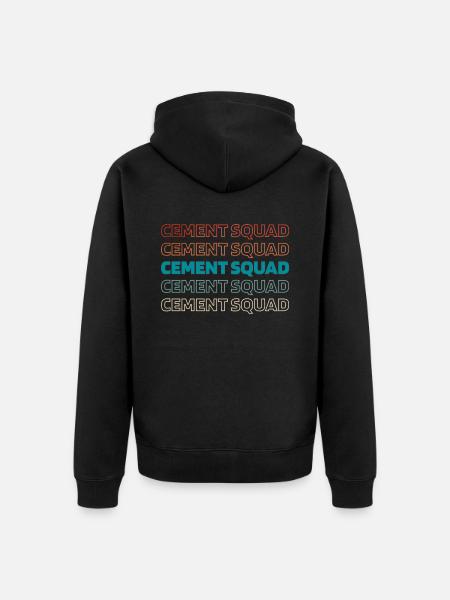 Beautician Kader - Unisex Premium Organic Zip Hoodie - black