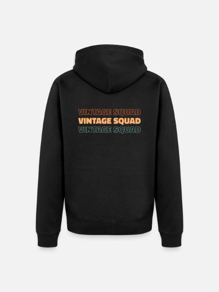 Banker Cadre - Unisex Premium Organic Zip Hoodie - black