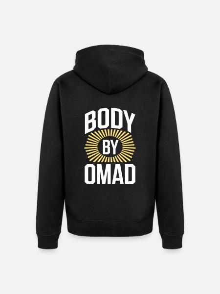 Intermittent fasting Intermittent fasting - Unisex Premium Organic Zip Hoodie - black